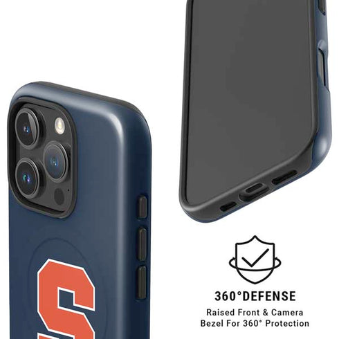 Syracuse University S Logo iPhone 16 Pro Max Magsafe Impact Case