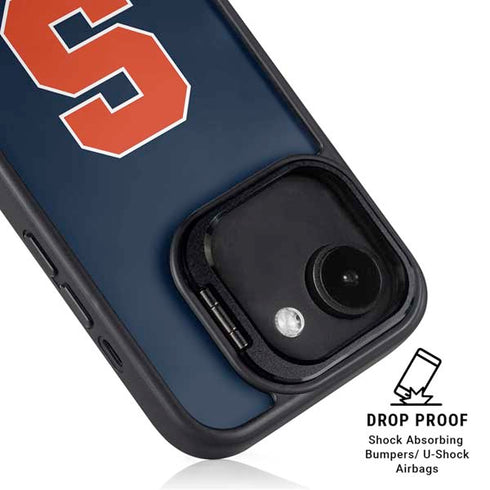 Syracuse University S Logo iPhone 16e Kickstand Case