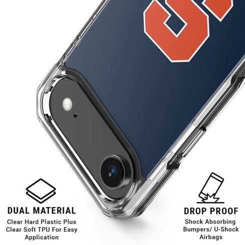 Syracuse University S Logo iPhone 17 Air Clear Case