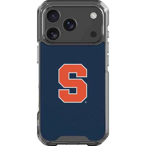 Syracuse University S Logo iPhone 17 Pro Clear Case