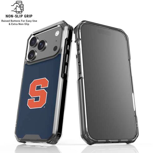 Syracuse University S Logo iPhone 17 Pro Clear Case