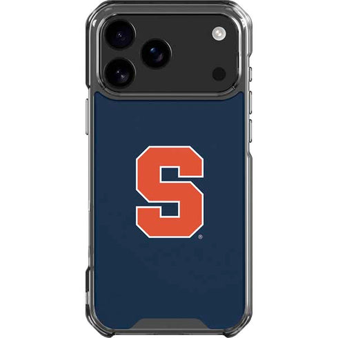 Syracuse University S Logo iPhone 17 Pro Max Clear Case