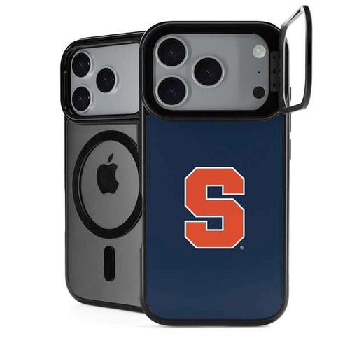 Syracuse University S Logo iPhone 17 Pro Max Kickstand Case