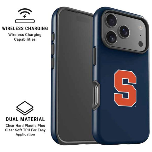 Syracuse University S Logo iPhone 17 Pro Max Magsafe Impact Case