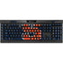 Syracuse University S Logo K95 RGB PLATINUM Mechanical Gaming Keyboard Skin