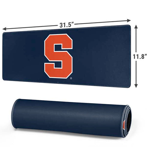 Syracuse University S Logo Gaming Mouse Pad