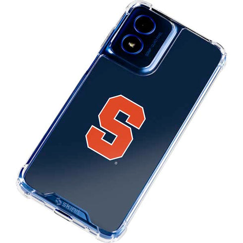 Syracuse University S Logo Moto G 5G (2024) Clear Case
