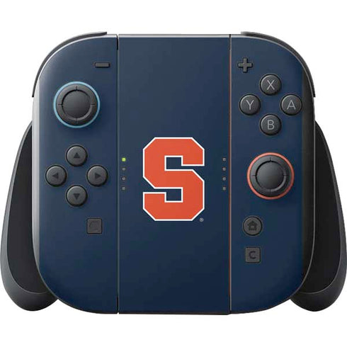 Syracuse University S Logo Nintendo Switch 2 (2025) with Joy-Con Skin