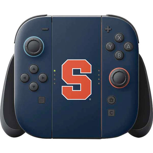 Syracuse University S Logo Nintendo Switch 2 (2025) Joy-Con Controller Skin