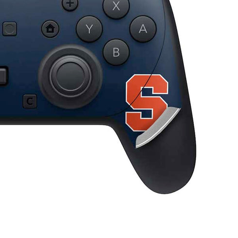 Syracuse University S Logo Nintendo Switch 2 (2025) Pro Controller Skin