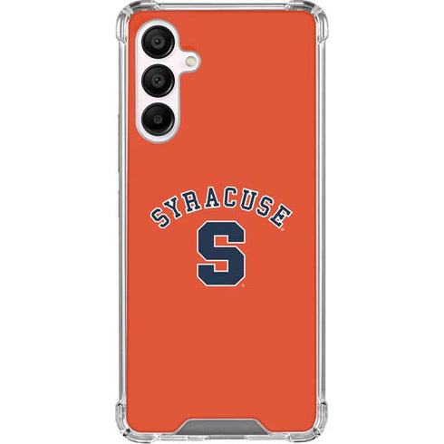 Syracuse University S Orange Galaxy A16 5G Clear Case