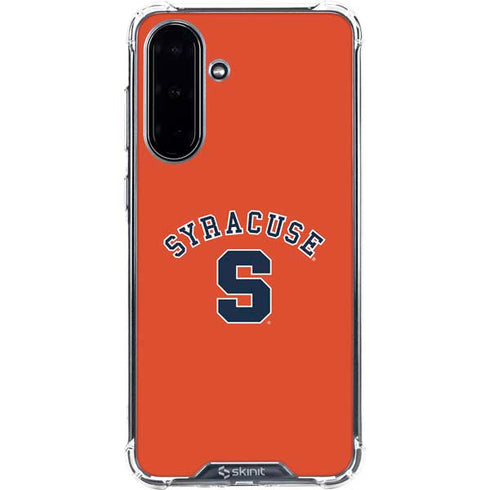 Syracuse University S Orange Galaxy A36 5G Clear Case