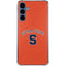 Syracuse University S Orange Galaxy A55 5G Clear Case