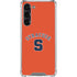 Syracuse University S Orange Galaxy S24 FE Clear Case