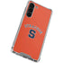 Syracuse University S Orange Galaxy S24 FE Clear Case