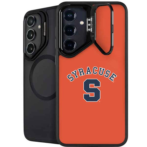Syracuse University S Orange Galaxy S25 Kickstand Case
