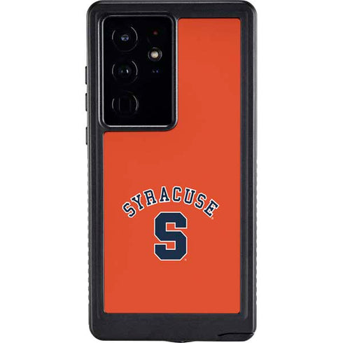Syracuse University S Orange Galaxy S24 Ultra Waterproof Case