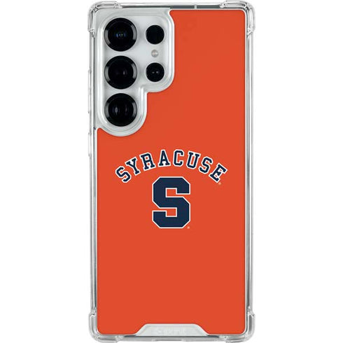 Syracuse University S Orange Galaxy S25 Ultra Clear Case