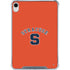 Syracuse University S Orange iPad 11th Gen (2025) Clear Case