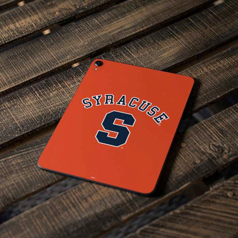 Syracuse University S Orange Apple iPad Pro Skin
