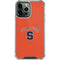 Syracuse University S Orange iPhone 14 Pro Max Clear Case