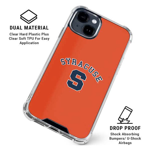 Syracuse University S Orange iPhone 15 Clear Case