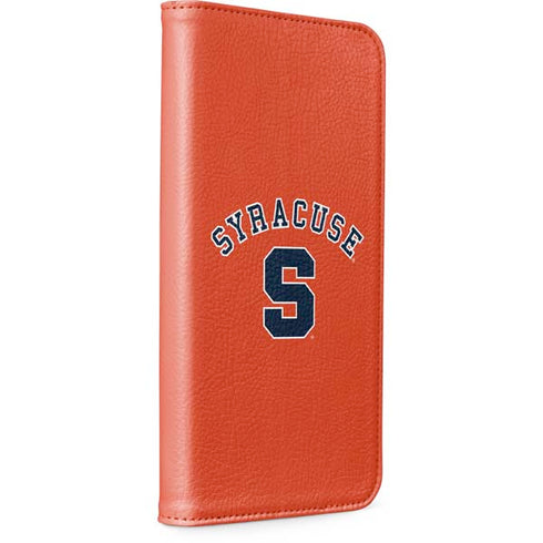 Syracuse University S Orange iPhone 15 Plus Folio Case
