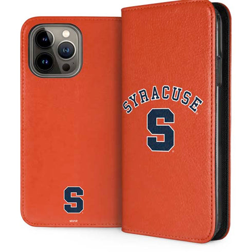Syracuse University S Orange iPhone 15 Pro Max Folio Case