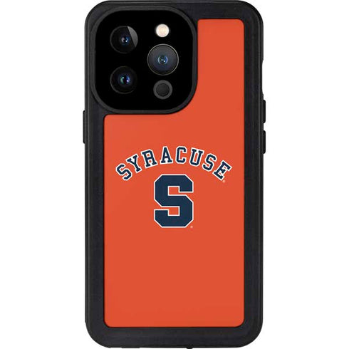 Syracuse University S Orange iPhone 15 Pro Waterproof Case