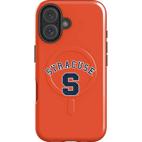 Syracuse University S Orange iPhone 16 Magsafe Impact Case