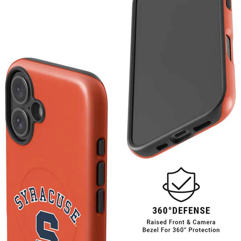 Syracuse University S Orange iPhone 16 Magsafe Impact Case