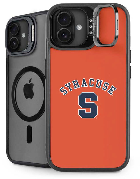 Syracuse University S Orange iPhone 16 Plus Kickstand Case