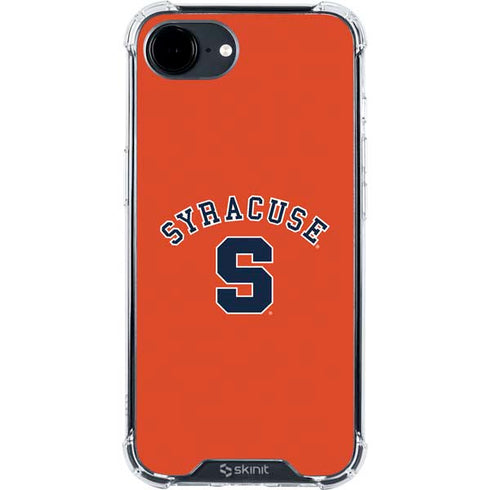 Syracuse University S Orange iPhone 16e Clear Case