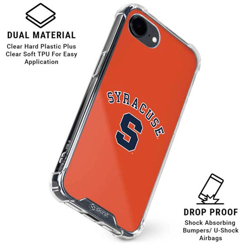 Syracuse University S Orange iPhone 16e Clear Case
