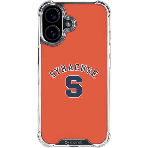 Syracuse University S Orange iPhone 17 Clear Case
