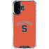 Syracuse University S Orange iPhone 17 Clear Case