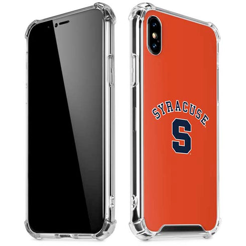 Syracuse University S Orange iPhone X/XS Clear Case