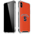 Syracuse University S Orange iPhone X/XS Clear Case