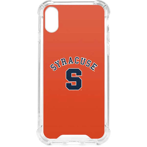 Syracuse University S Orange iPhone XS Clear Case