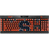 Syracuse University S Orange K95 RGB PLATINUM Mechanical Gaming Keyboard Skin