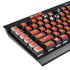 Syracuse University S Orange K95 RGB PLATINUM Mechanical Gaming Keyboard Skin
