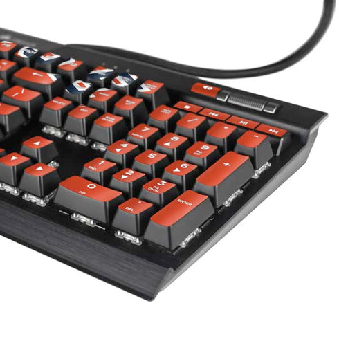 Syracuse University S Orange K95 RGB PLATINUM Mechanical Gaming Keyboard Skin