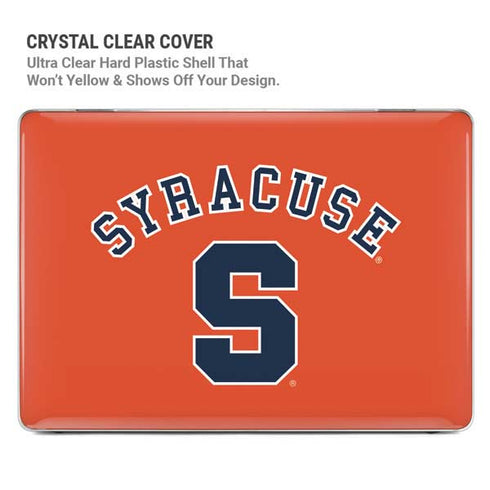 Syracuse University S Orange MacBook Pro 14in (2021-24) Case plus Skin