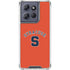 Syracuse University S Orange Moto G 5G (2025) Clear Case