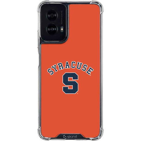 Syracuse University S Orange Moto G Power 5G (2024) Clear Case
