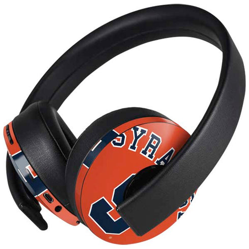 Syracuse University S Orange PlayStation 4 Gold Wireless Headset Skin
