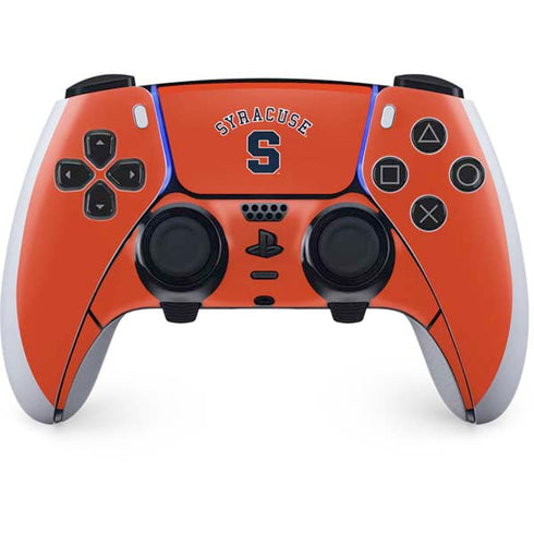 Syracuse University S Orange PS5 DualSense Edge Pro Controller Skin