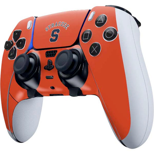Syracuse University S Orange PS5 DualSense Edge Pro Controller Skin