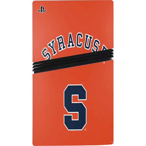 Syracuse University S Orange PS5 Pro Console Skin