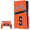 Syracuse University S Orange PS5 Pro Disk Bundle Skin